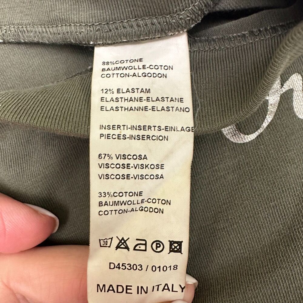 DEHA 2 Pair Leggings Pants Sz S & M Olive Navy Stretch Activewear - Picture 7 of 16